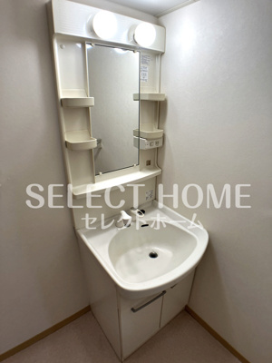 【独立洗面台】 | ニューシーズ福部池 | 朝の身支度には欠かせない独立洗面化粧台