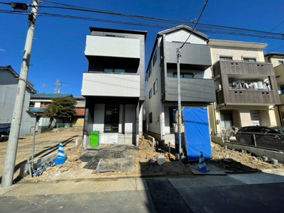 【外観】 | 昭和区長池1期1号棟　＜仲介手数料無料＞松栄小・桜山中　新築一戸建て | LINEから簡単お問合せ可能！
友達検索で@nqk7328tです！。