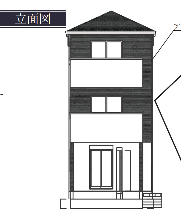 昭和区長池1期1号棟　＜仲介手数料無料＞松栄小・桜山中　新築一戸建ての前面道路含む現地写真|LINEから簡単お問合せ可能！
友達検索で@nqk7328tです！。