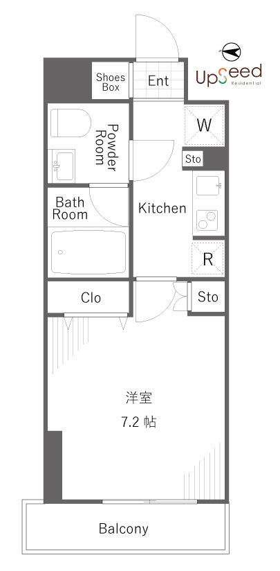 スクエアシティ西台AZの間取り|スクエアシティ西台AZ