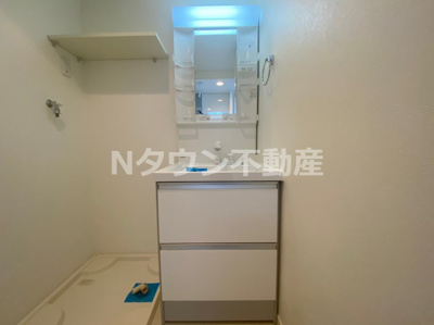 【独立洗面台】 | stage黒門町 | 独立洗面台で身支度をすべて済ませてしまいましょう