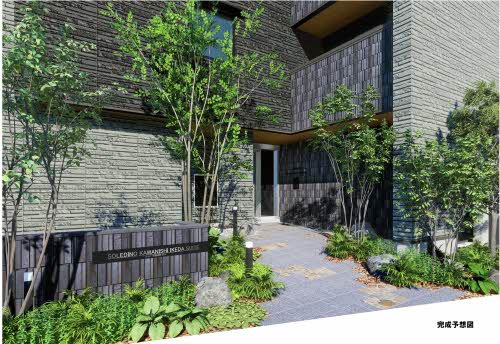 SOLEDINO 川西池田　suiteのエントランス