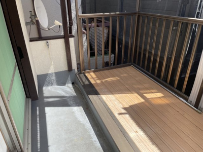 【バルコニー】 | 粉浜西2丁目テラスハウス