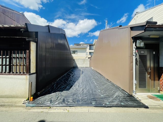 壬生檜町　条件無土地の外観