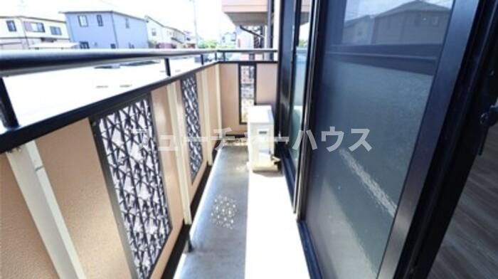 サンハイム富士山　Ａのバルコニー