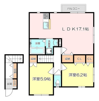 【間取り】 | ベルメゾンⅣ