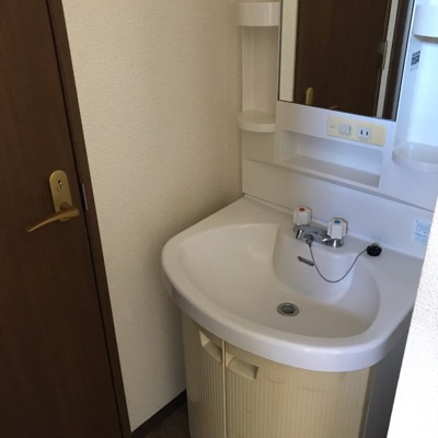 レジデンス・キドの洗面所|使いやすい洗面所です