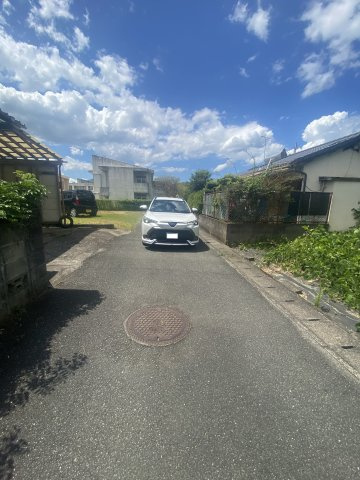【前面道路含む現地写真】 | 松橋町松橋　土地　107坪 | 現地写真（8月29日撮影）