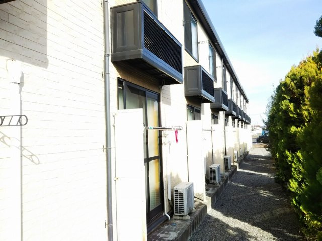 レオパレスプリウスのバルコニー