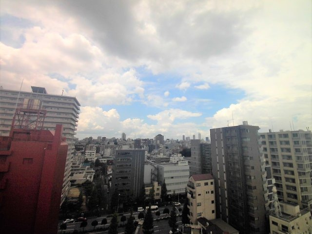 【展望】 | ヴィラロイヤル文京西片 | 10階西向きの眺望です。【ヴィラロイヤル文京西片】