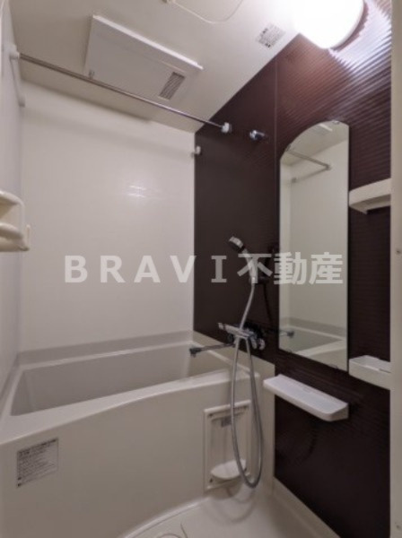 Luxe森之宮 BRAVI不動産の浴室|【Luxe森之宮】清潔感のあるお風呂