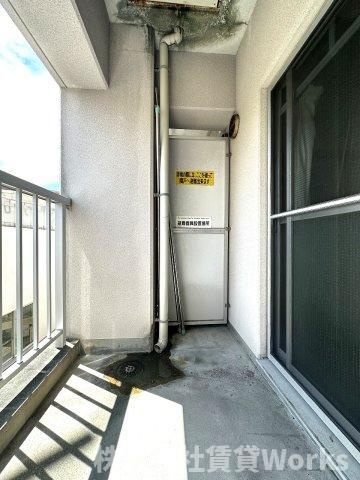 サンライズ松原のバルコニー|バルコニー付きです