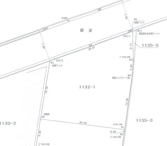 【区画図】 | 田主丸町牧土地