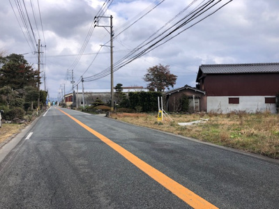 【前面道路含む現地写真】 | 田主丸町牧土地