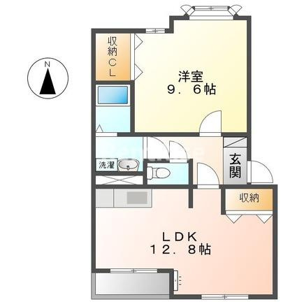 Ⅲ・アンジェラスの間取り|間取図