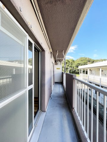 ガーデンヒルズ城南Ⅵのバルコニー