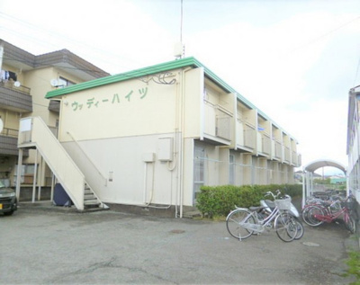 【駐車場】 | ウッディーハイツ | 駐車場があるので、車を買う予定の方も安心です