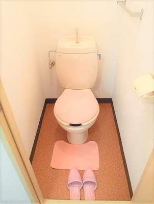 【トイレ】 | ウッディーハイツ | シンプルで使いやすいトイレです