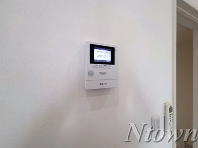 【セキュリティ】 | カーサフォルテ辻町 | モニター付きインターホンです