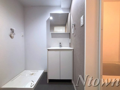 【独立洗面台】 | カーサフォルテ辻町 | 独立洗面化粧台付き