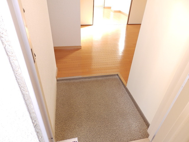 ルミエール大石の玄関