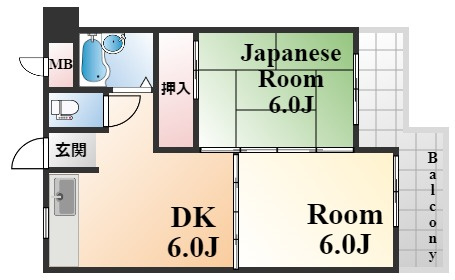 ルミエール大石の間取り