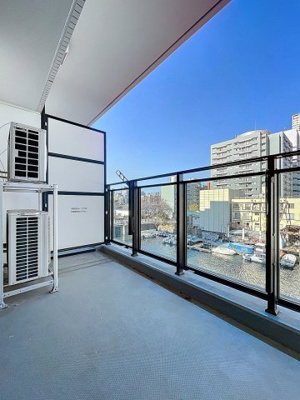 【バルコニー】 | KACHIDOKI THE RIVER FRONT | 月額管理料無料！賃貸管理はアブレイズパートナーズにお任せを！