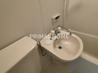 【洗面所】 | リーヴェルポート横浜子安Ⅱ | 広い洗面スペース