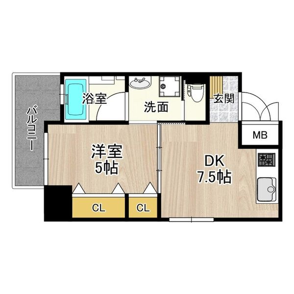 CITY　SPIRE日本橋高津(ヴェルデカーサ高津)の間取り