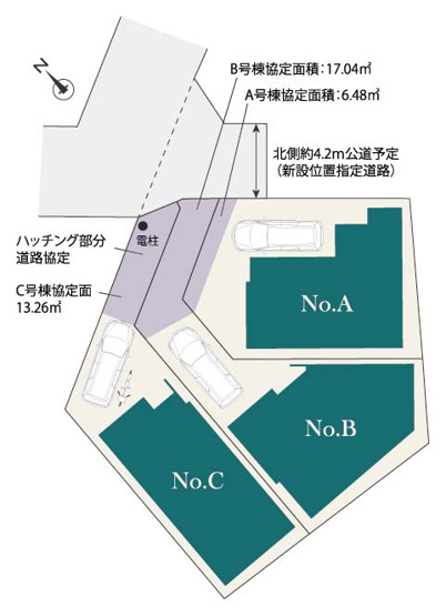 【区画図】 | ◇◆茅ヶ崎市松が丘 新築戸建 全3棟【NO,A】◆◇
