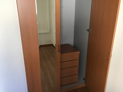 【洋室】 | クラージュ | 洋室：姿見付き収納