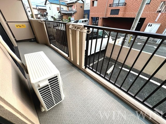 セレーブル春日のバルコニー