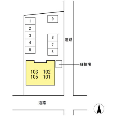 【区画図】 | セジュール　ふくずみ