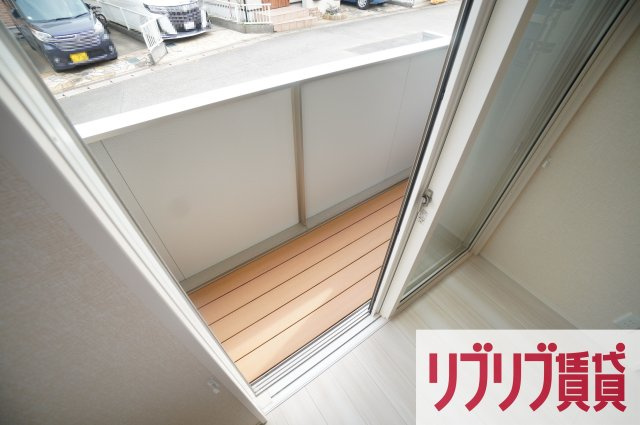 東庄レジデンスのバルコニー