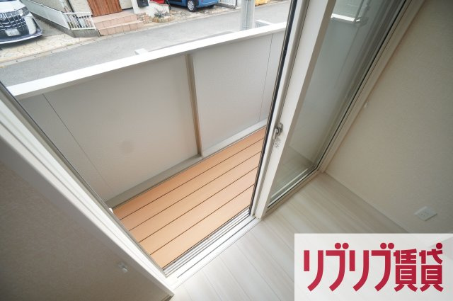 東庄レジデンスのバルコニー