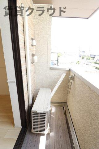 ミレーワ白金のバルコニー|陽当たり良好なバルコニーです