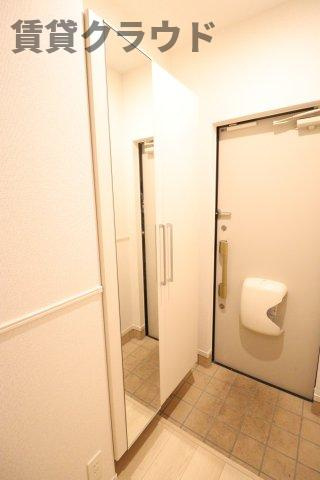 ミレーワ白金の玄関|毎日通る玄関はこちらです