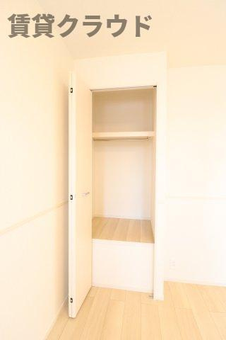 ミレーワ白金の収納|大きなものも収納できそうです