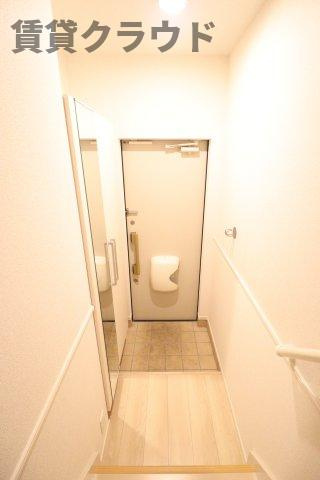 ミレーワ白金の玄関|玄関です