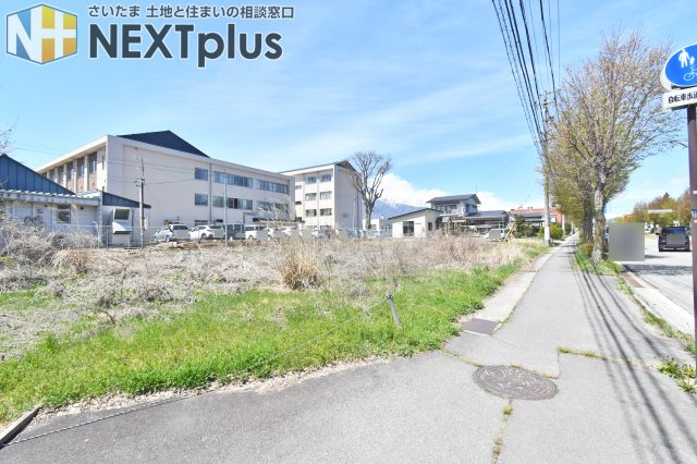 長野県大町市大町　売土地の展望