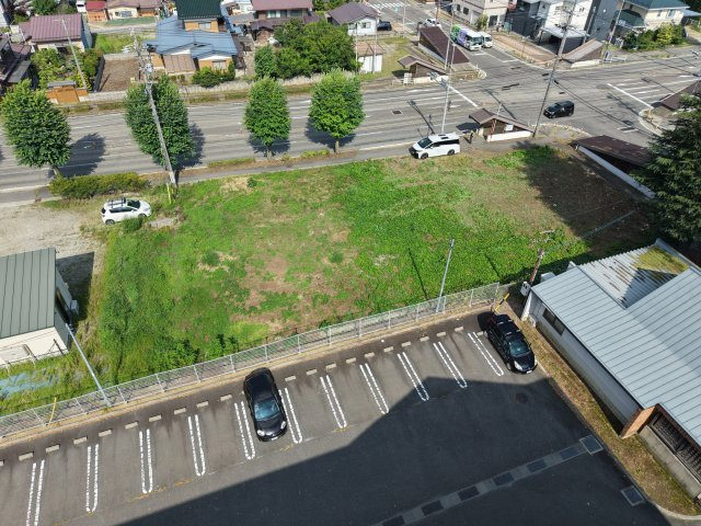 長野県大町市大町　売土地の前面道路含む現地写真|2026年7月25日撮影