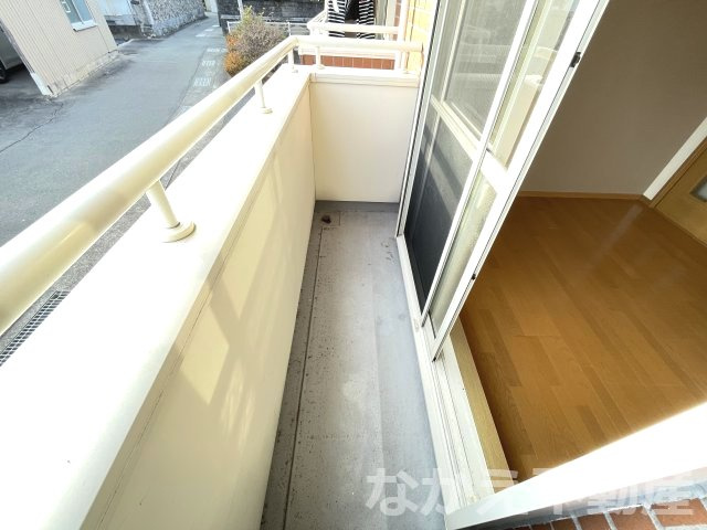 【バルコニー】 | 広々としたバルコニーです