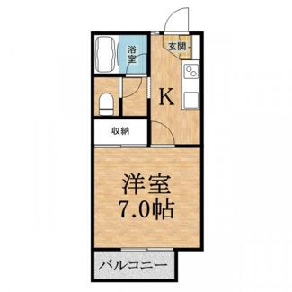 【間取り】 | カームダウンハイツＢ棟