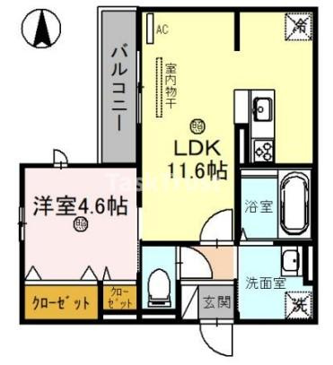【間取り】 | GARANCE新森