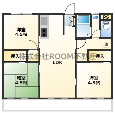 若葉苑の間取り