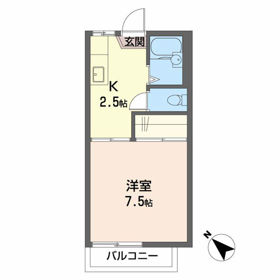 【間取り】 | 田園ハイツ