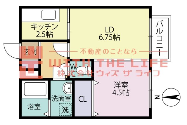 メルベーユ・ドミール【10，000円キャッシュバック対象物件】の間取り