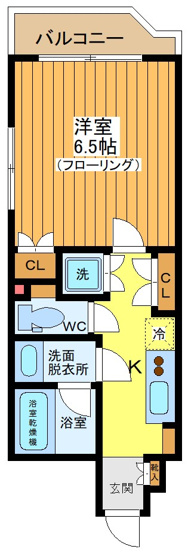 【間取り】 | ルーブル祐天寺