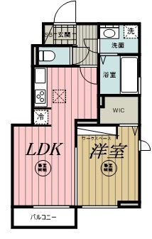 ファミリア蘇我の間取り