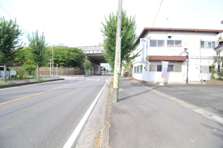 【前面道路含む現地写真】 | 坂戸市花影町　建築条件なし売地　東武東上線『坂戸駅』徒歩13分　【浅羽野小学区】